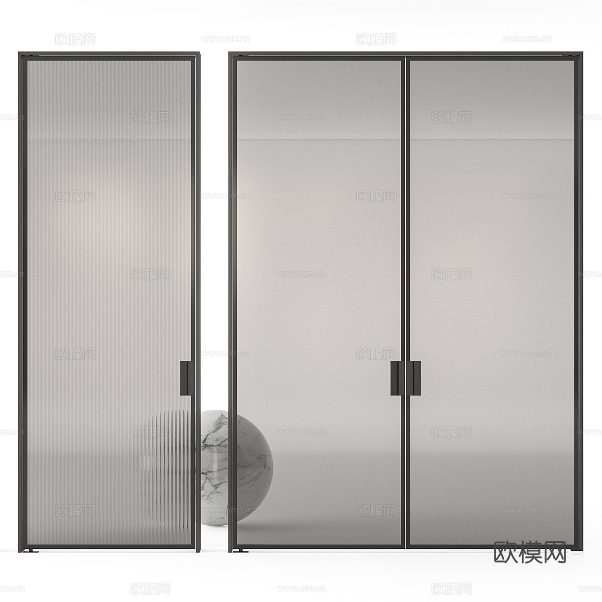 Poliform Pivot doors3d模型