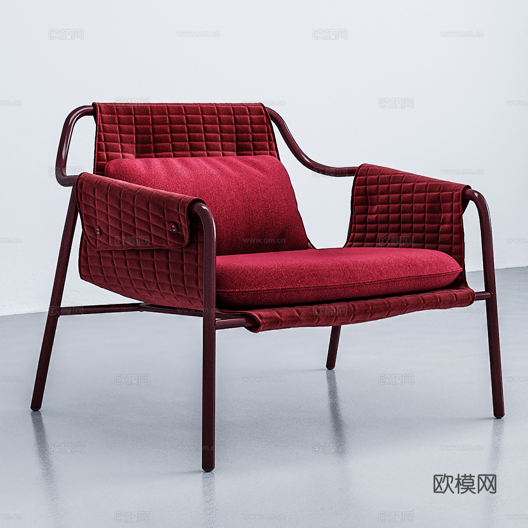 现代休闲椅 简约单椅  书椅餐椅 户外椅su模型