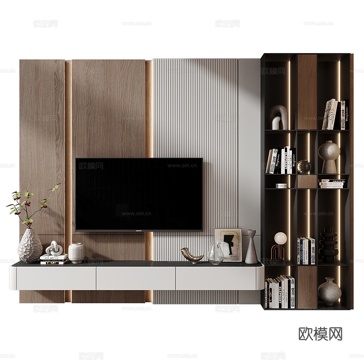 电视架 KTV1463d模型