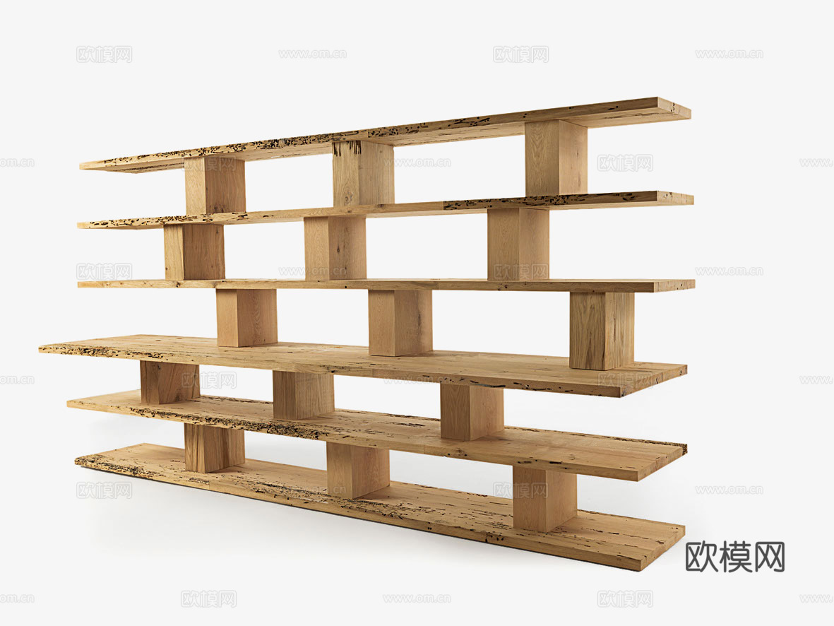 RIVA1920 书架3d模型下载（渲染图1）