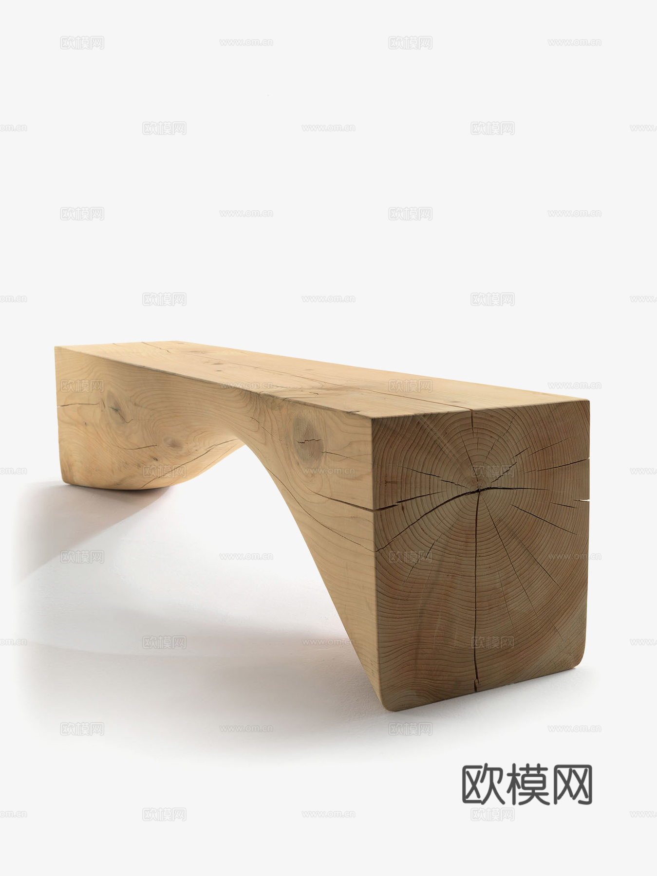 RIVA1920 木餐桌3d模型下载