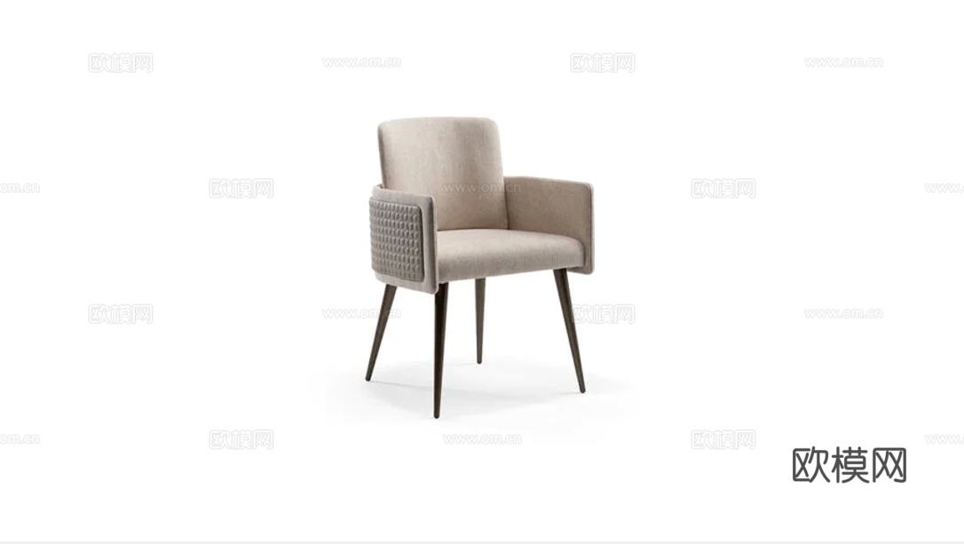 reflex 餐椅3d模型下载（渲染图1）