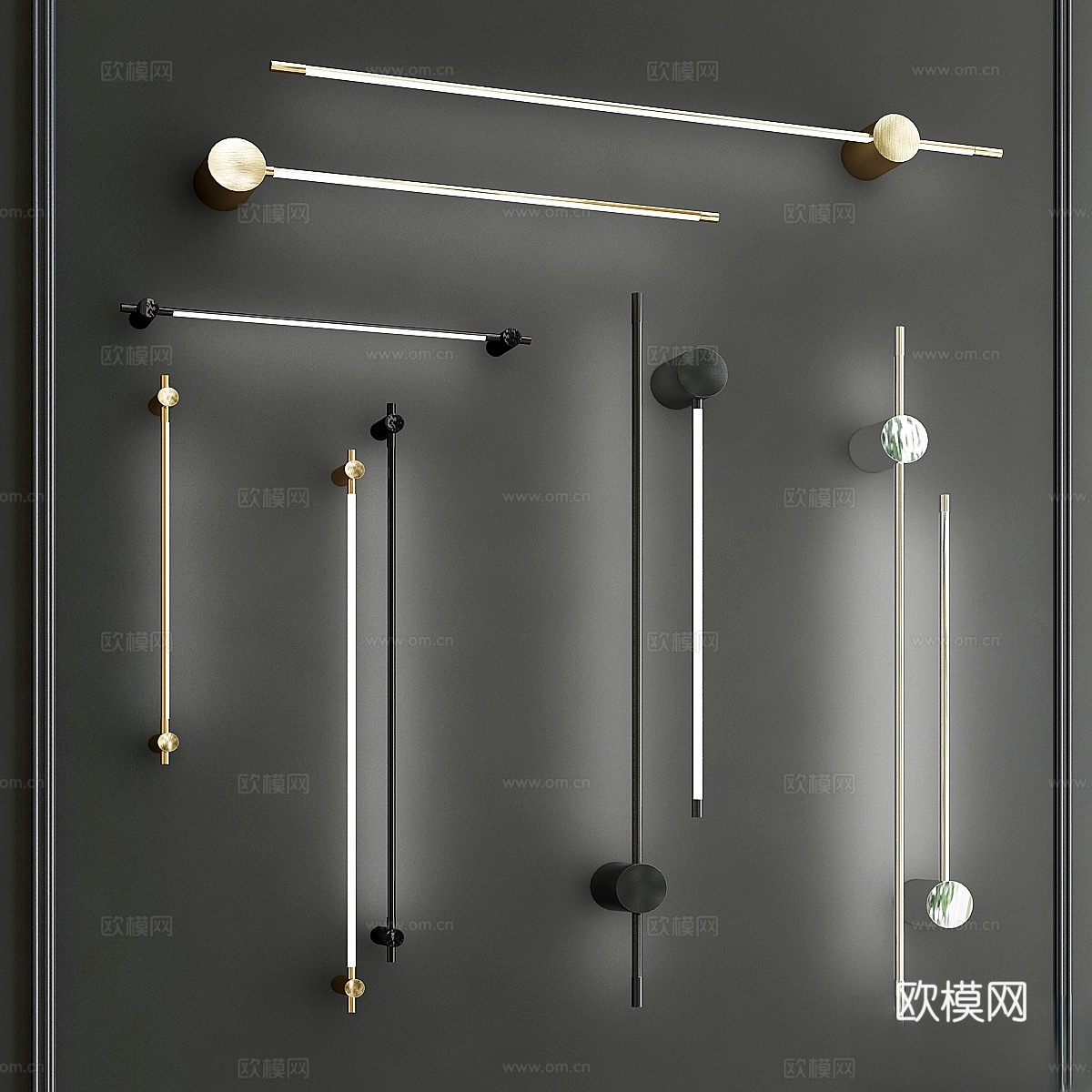 KEMMA和THIN墙面系列3d模型