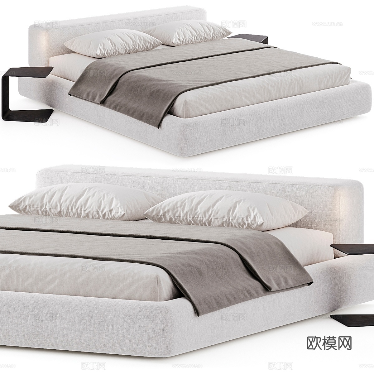 Atom Slow Bed3d模型