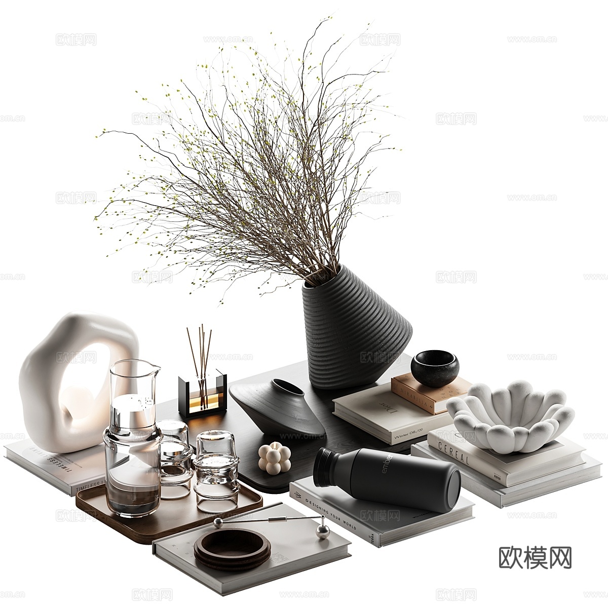 装饰套装 0743d模型