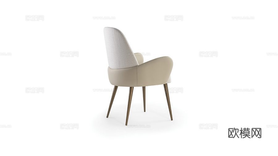 reflex 餐椅3d模型下载（渲染图2）