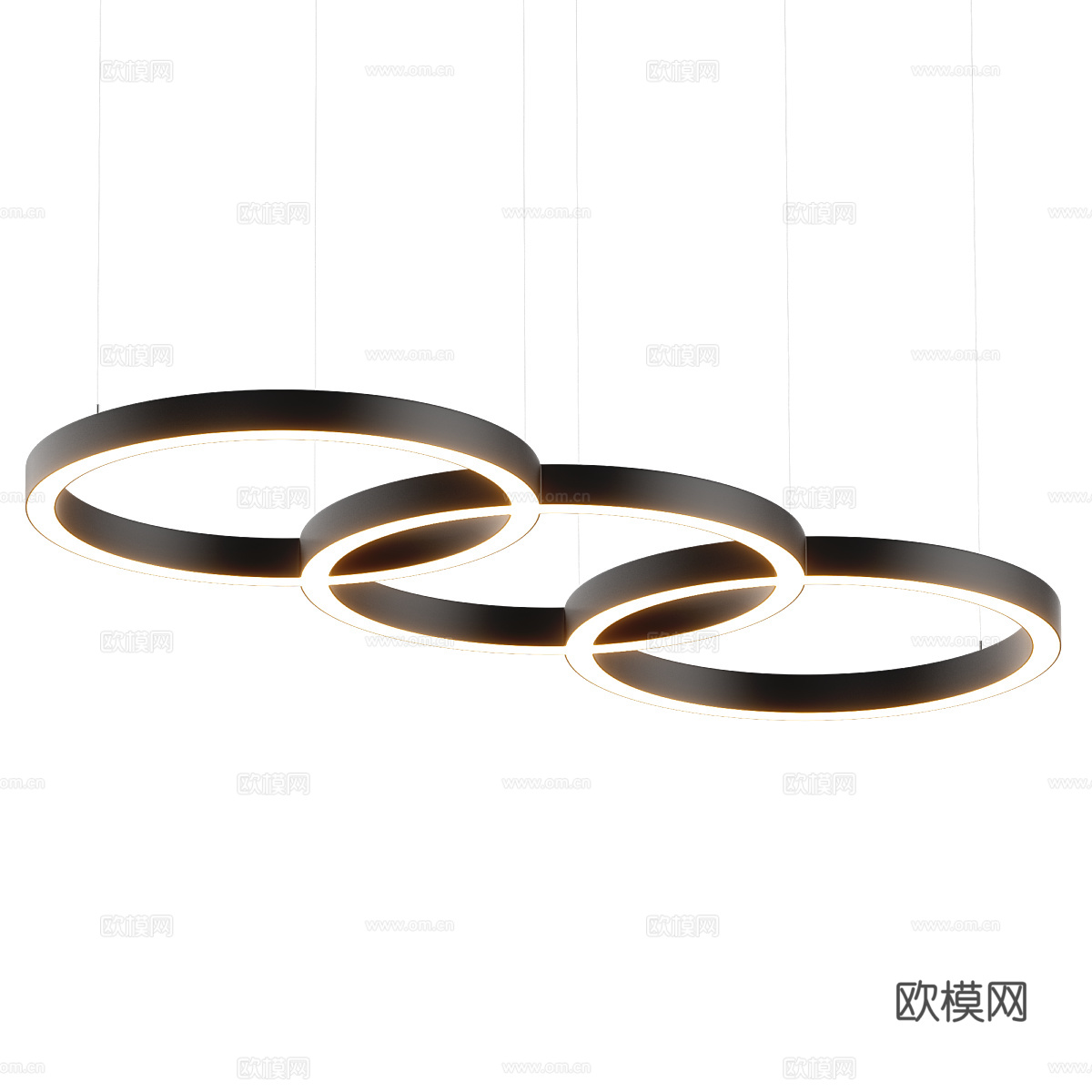 现代简约吊灯 吊灯 简约吊灯 轻奢吊灯 餐厅吊灯  灯3d模型