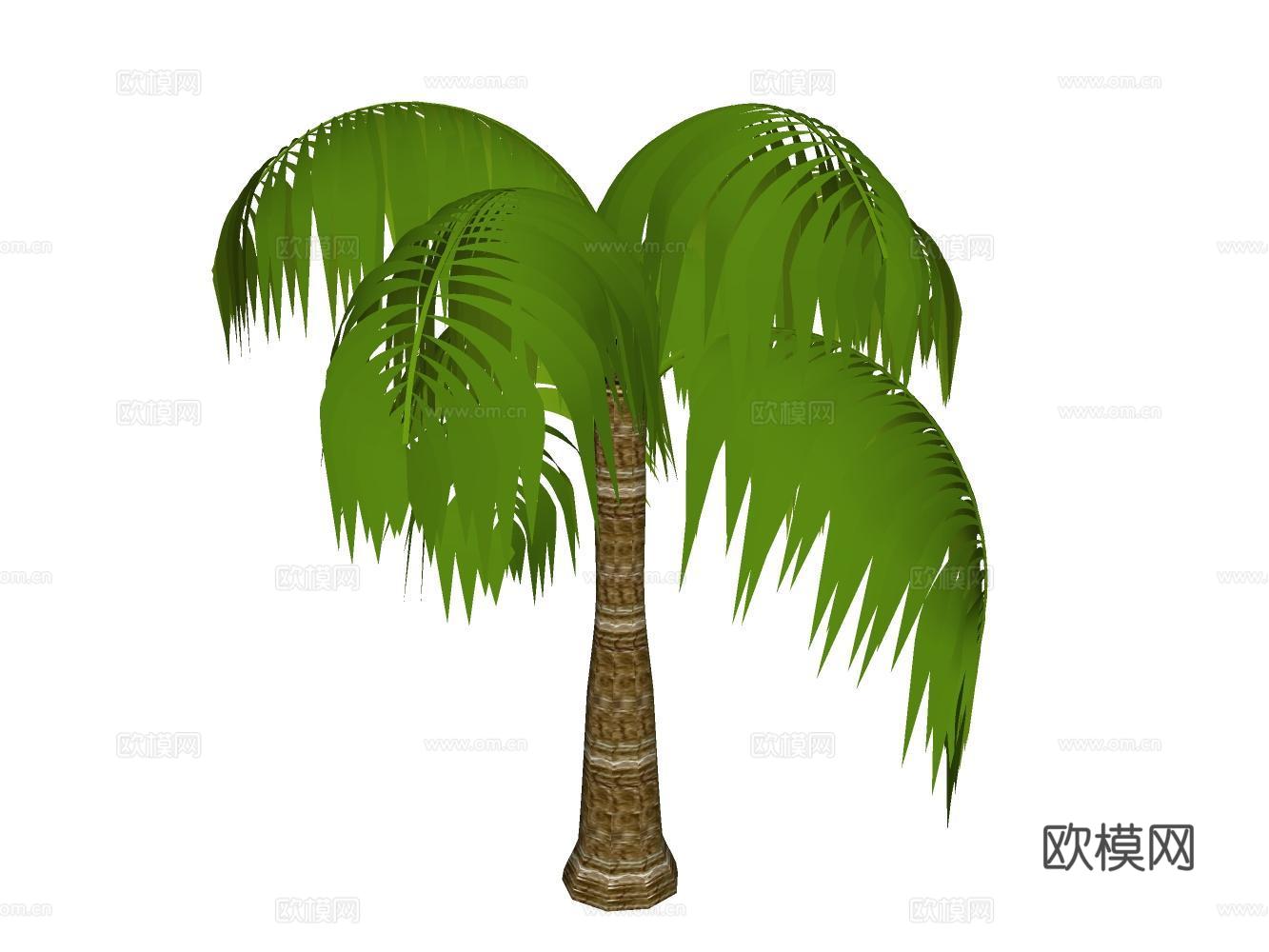芭蕉树su模型