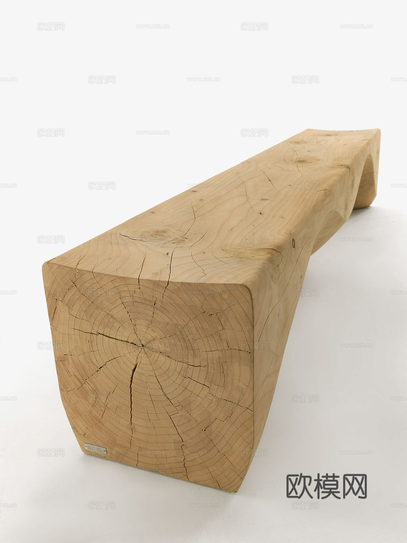 RIVA1920 长凳3d模型下载（渲染图2）