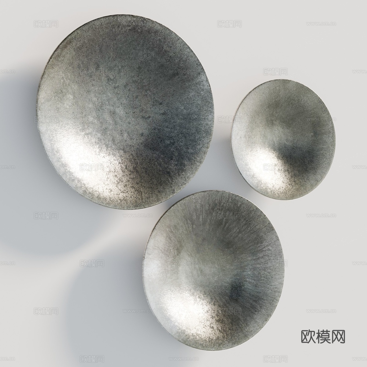 Aitana金属墙饰3d模型