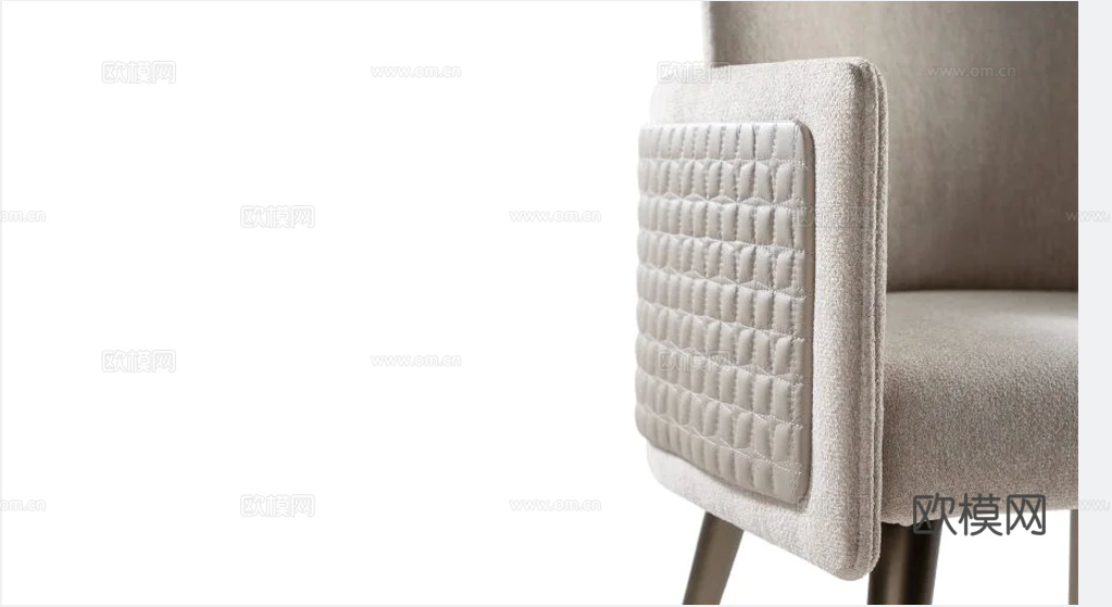 reflex 餐椅3d模型下载（渲染图2）