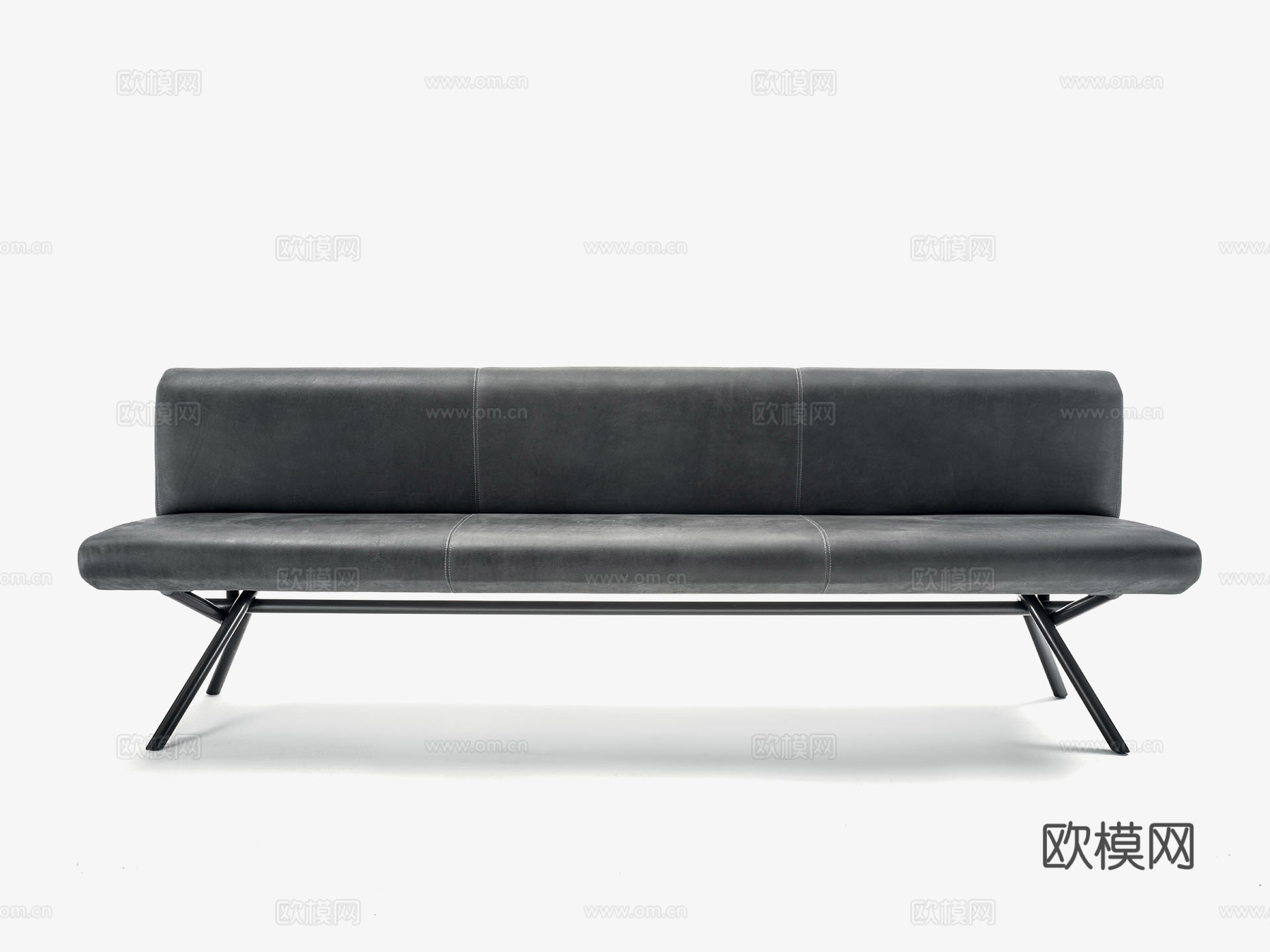 RIVA1920 沙发长凳3d模型下载（渲染图2）