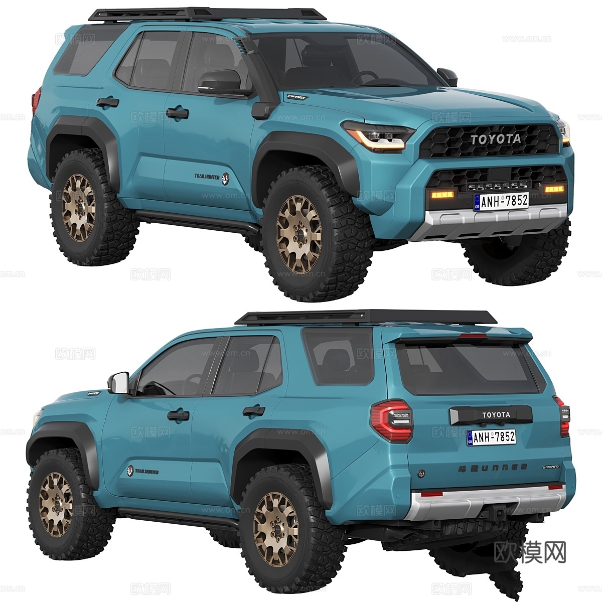 丰田 4Runner Trailhunter 20253d模型