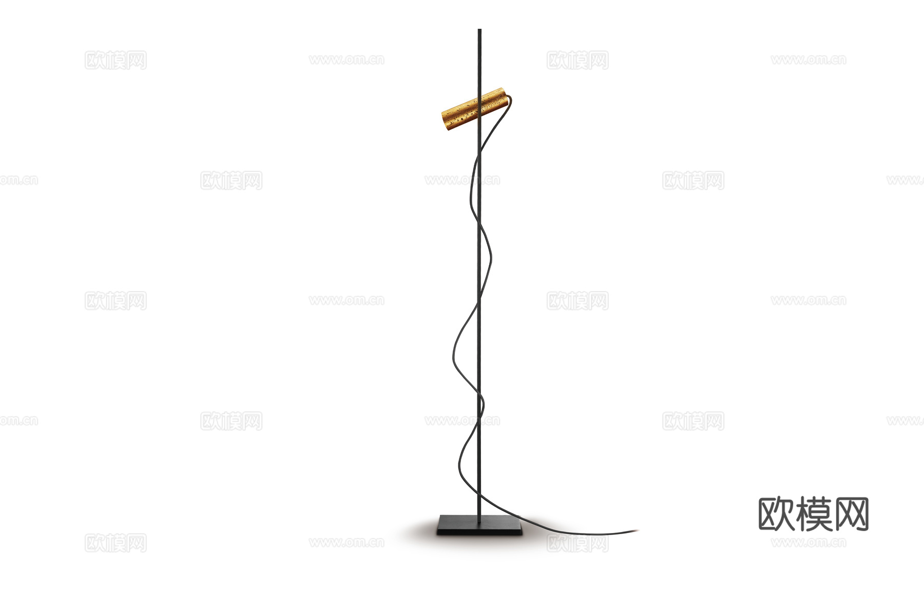 摩根 猫王系列聚光落地灯免费3d模型下载
