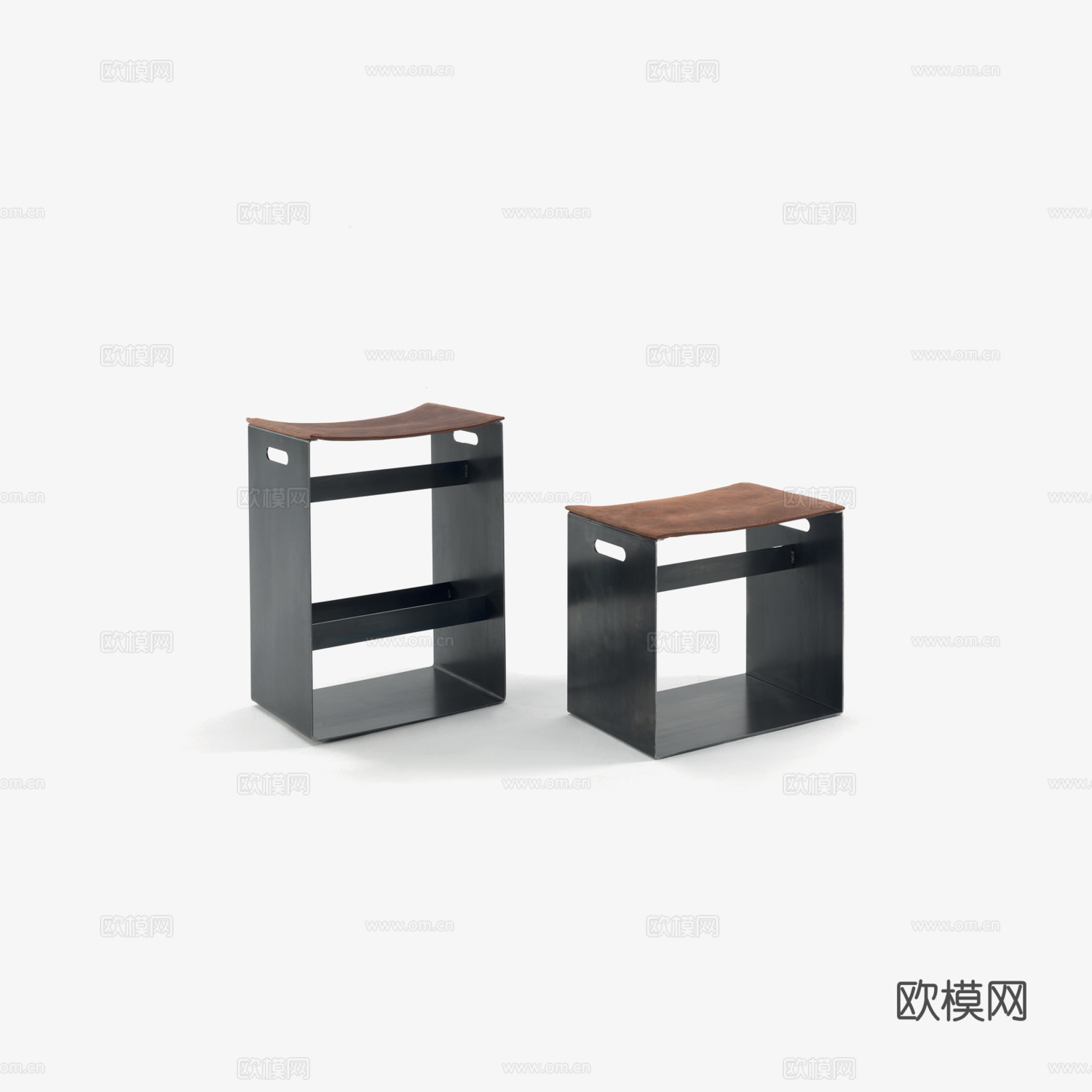 RIVA1920 边几 角几3d模型下载（渲染图1）