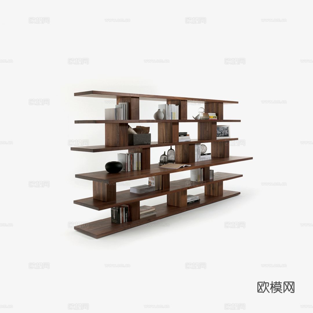 RIVA1920 书架3d模型下载（渲染图2）