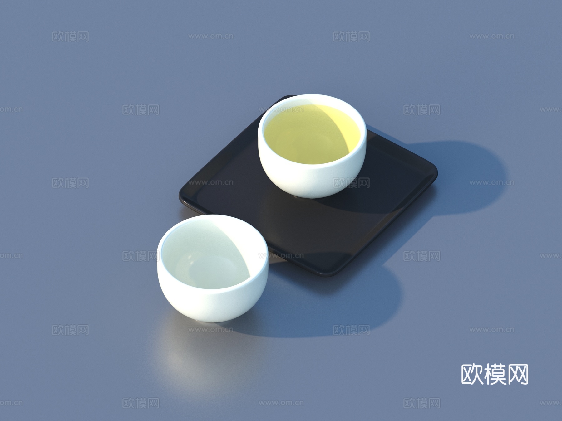 茶水 茶杯 汤水su模型