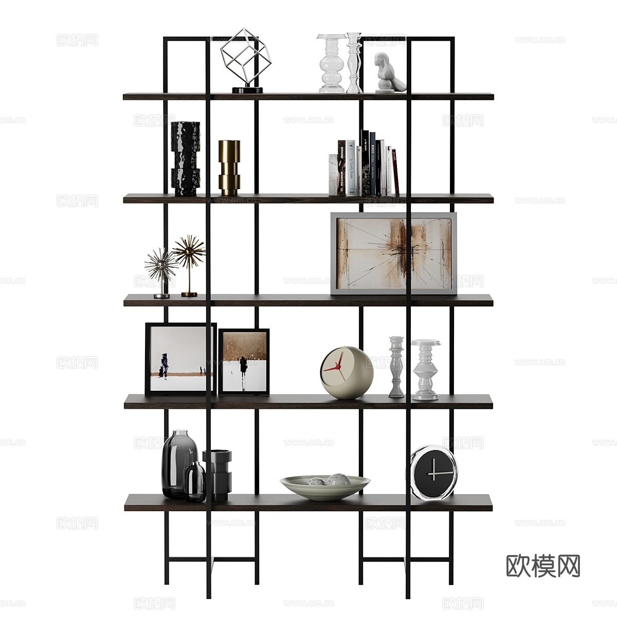 填充式书架 Jay Skdesign3d模型