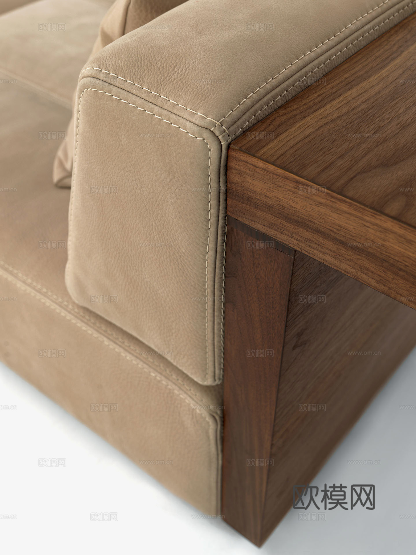 RIVA1920 多人沙发3d模型下载（渲染图3）