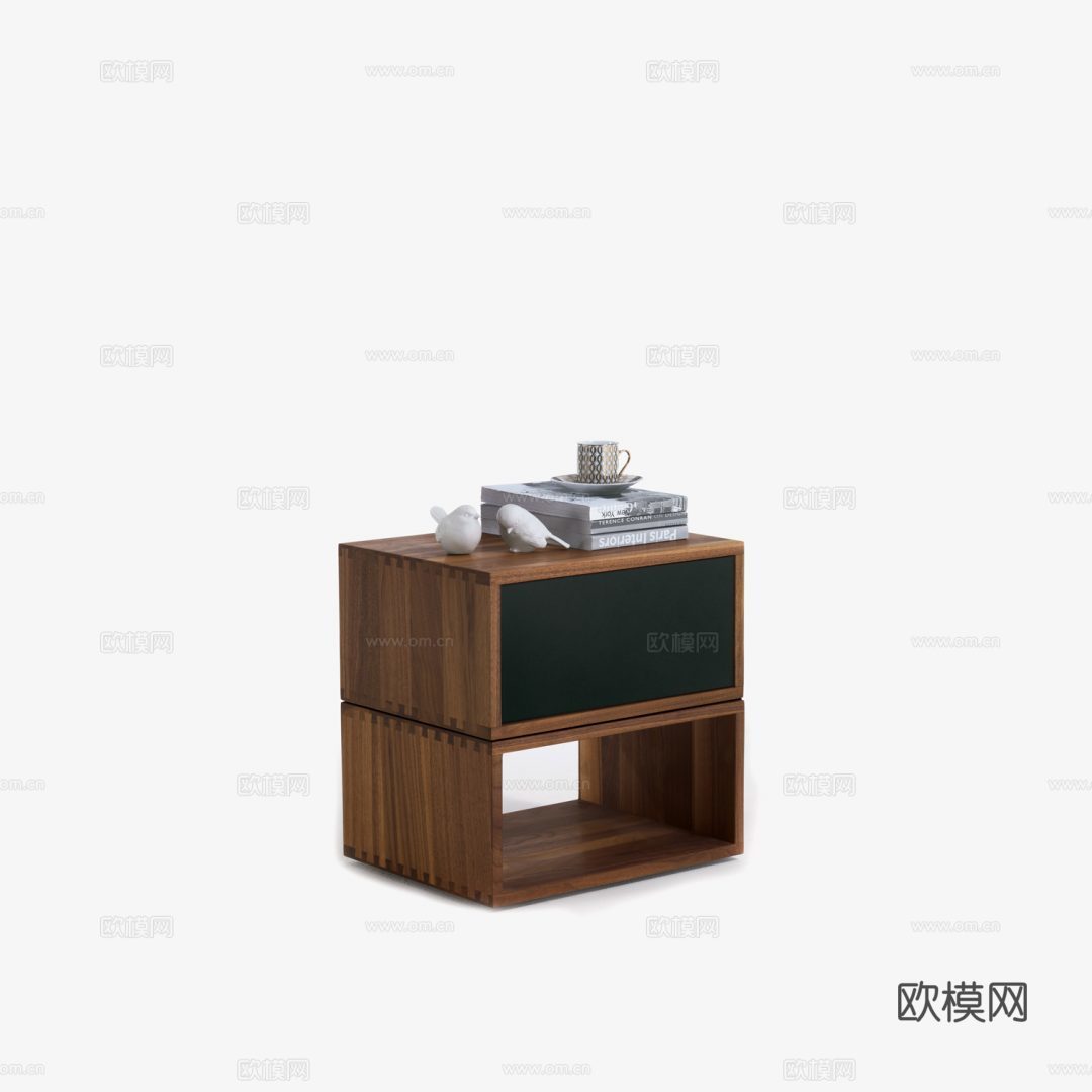 RIVA1920床头柜3d模型下载（渲染图1）