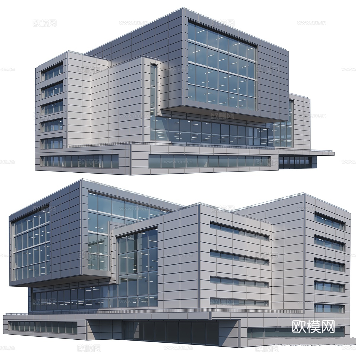 现代建筑 00023d模型