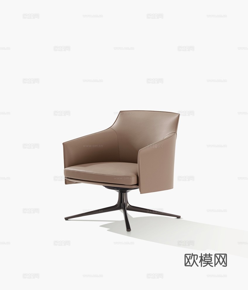 Poliform办公椅3d模型下载（渲染图1）