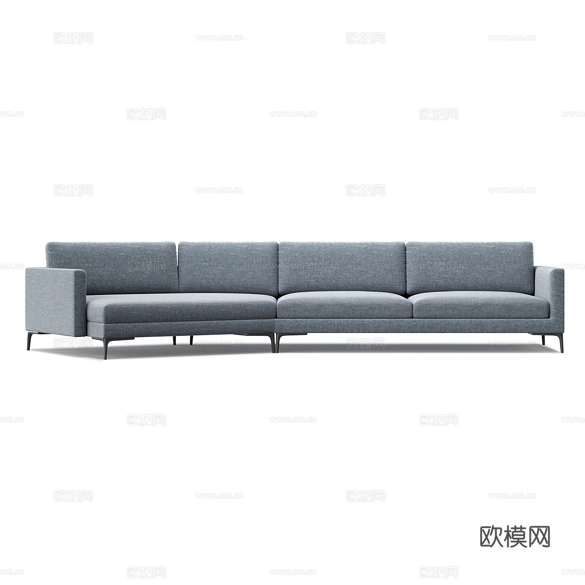 现代简约双人沙发 双人沙发 简约沙发 客厅沙发3d模型