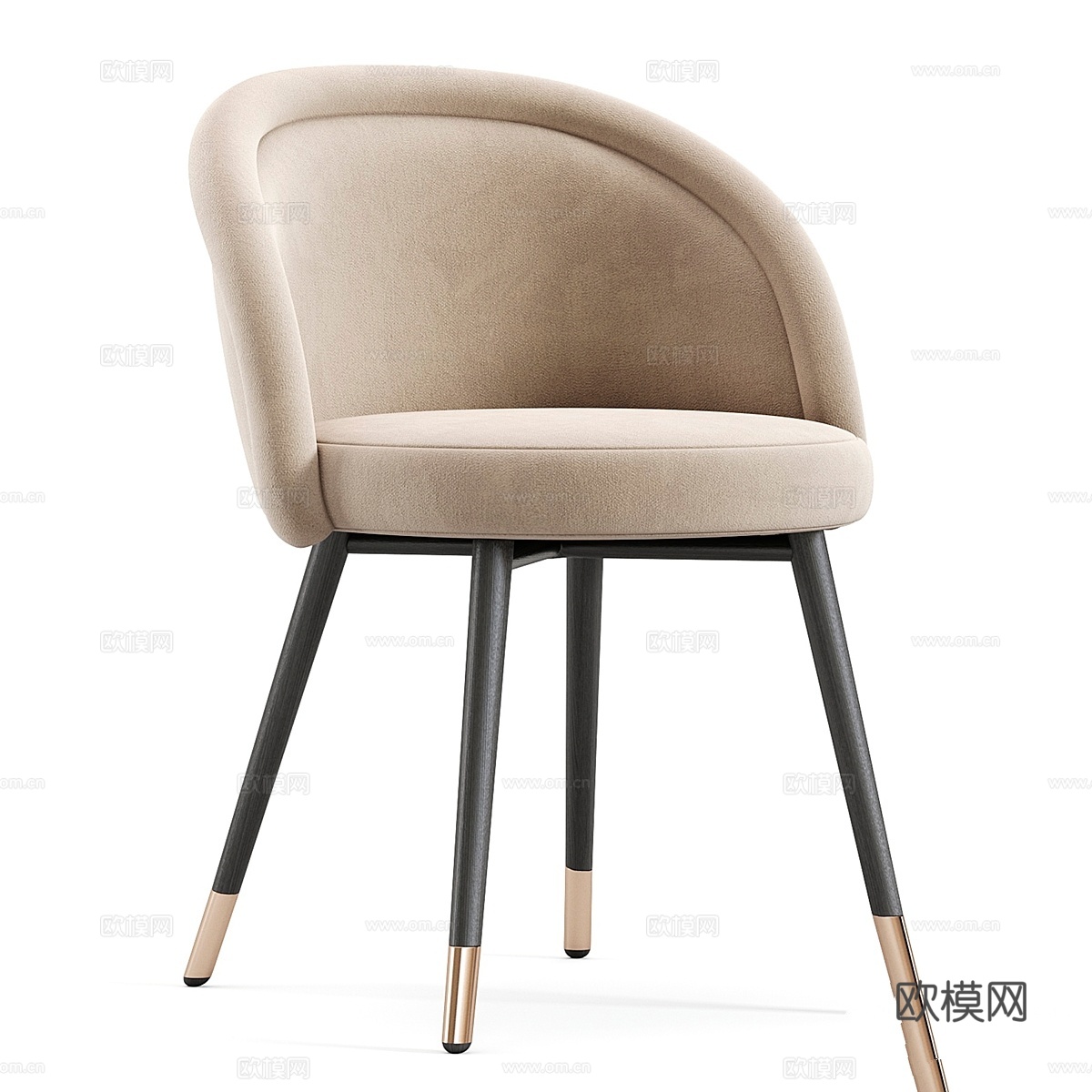 餐椅克洛伊3d模型