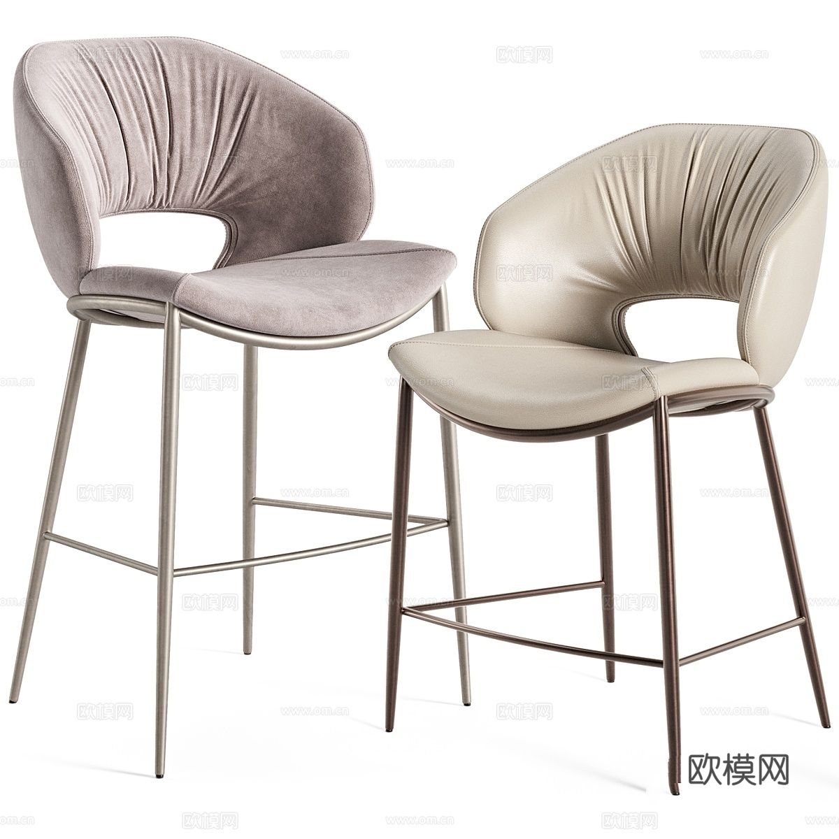 Cattelan Italia Miranda ML 凳子3d模型