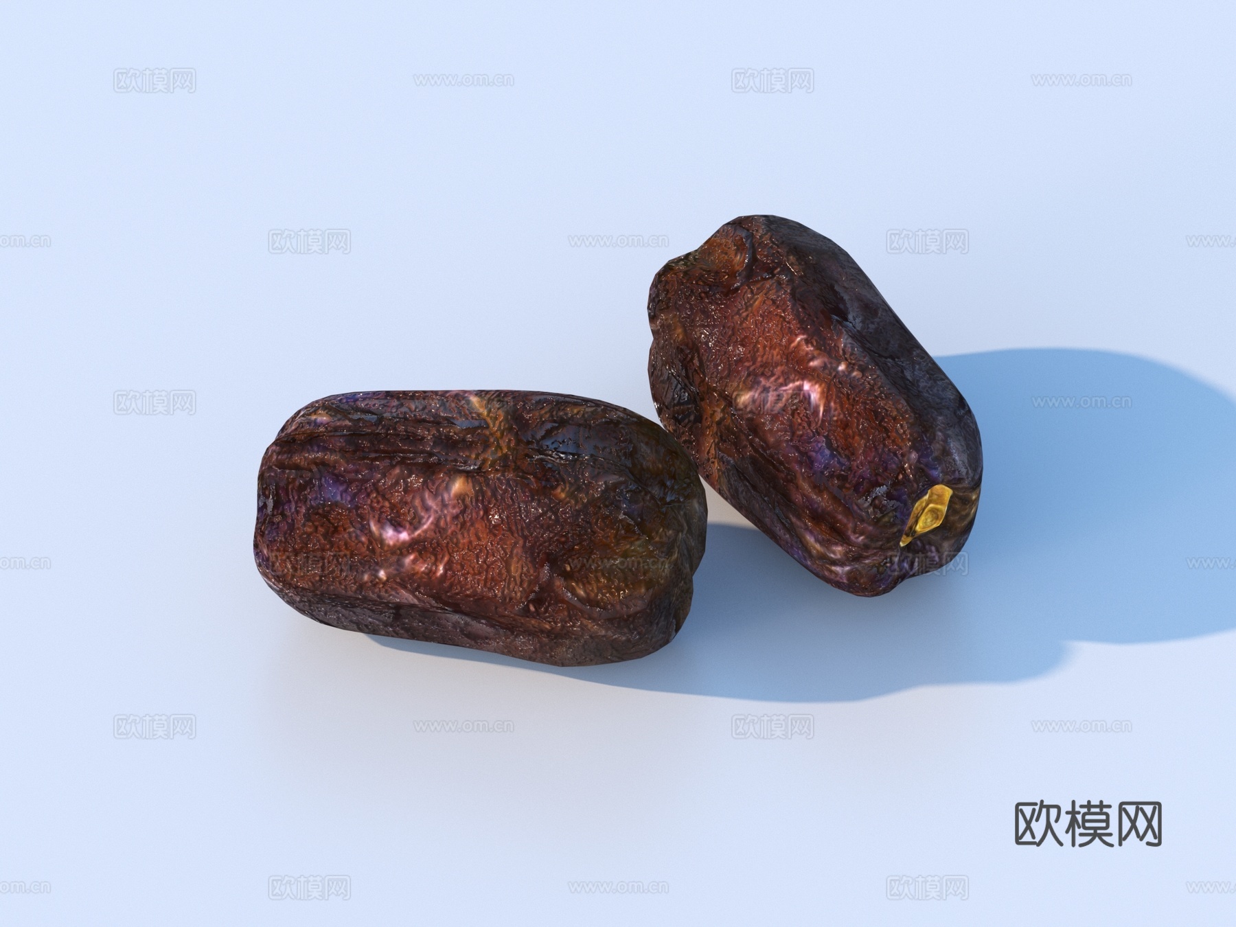 红枣 坚果 干果 食物 零食su模型