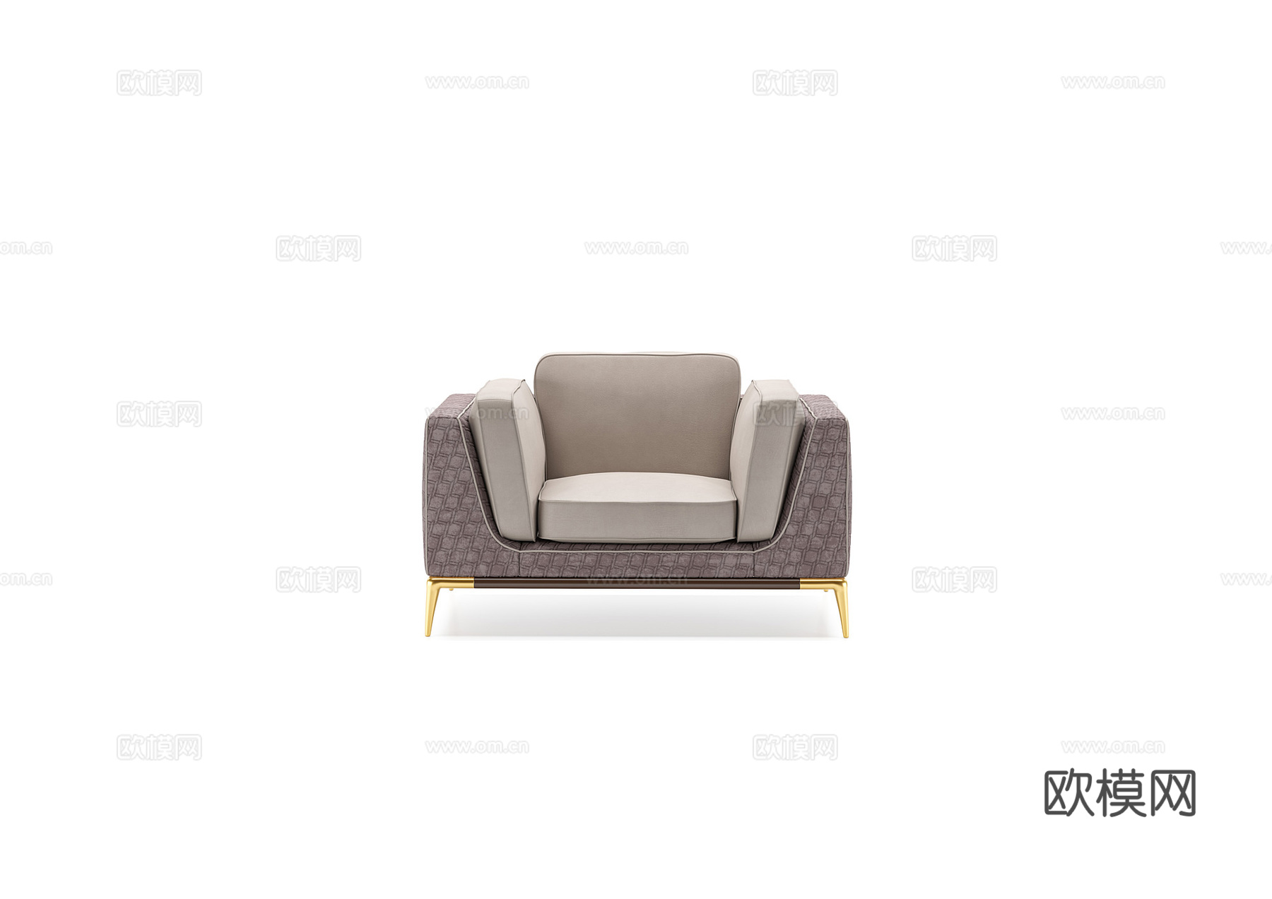 TONINO LAMBORGHINI 单人沙发3d模型下载（渲染图2）