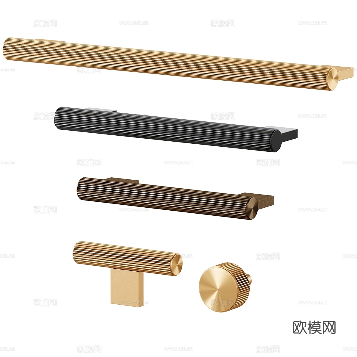 Meraki GRAFO 家具把手3d模型