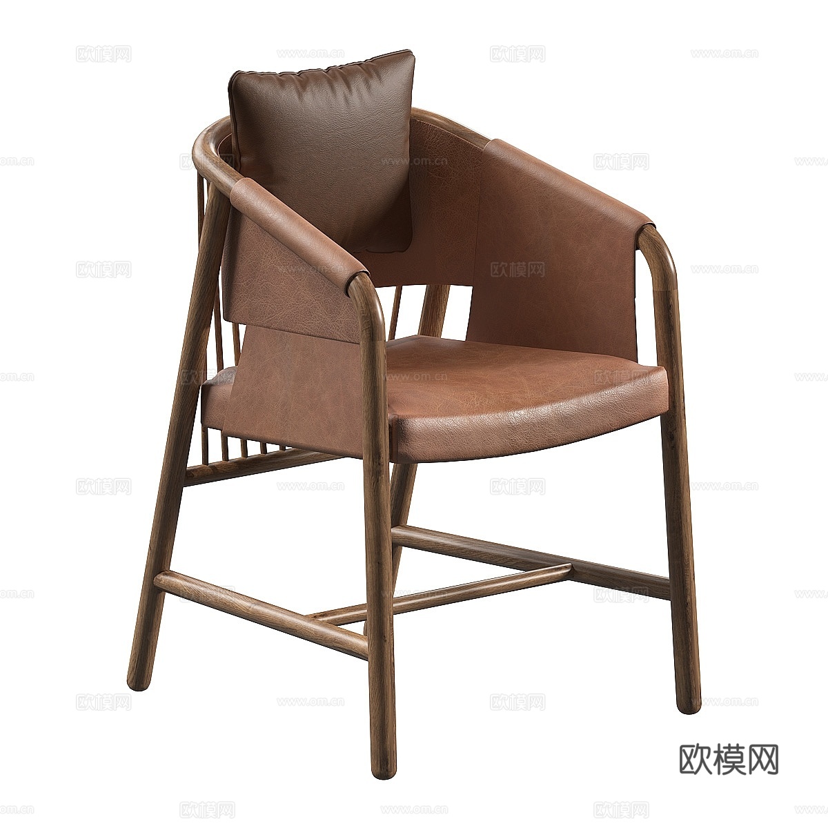 Poltrona Frau La Selle 休闲椅3d模型