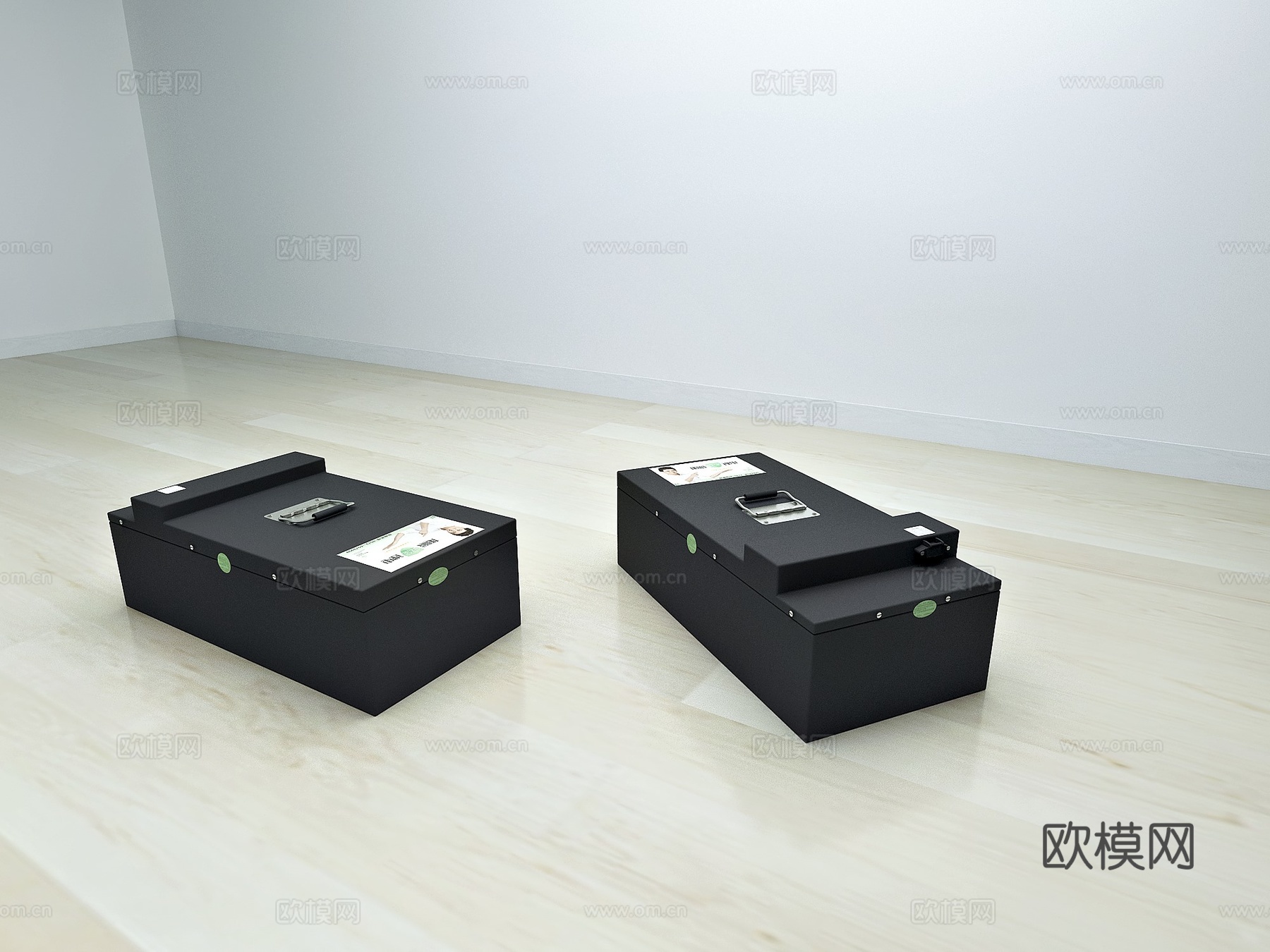 现代 锂电池3d模型