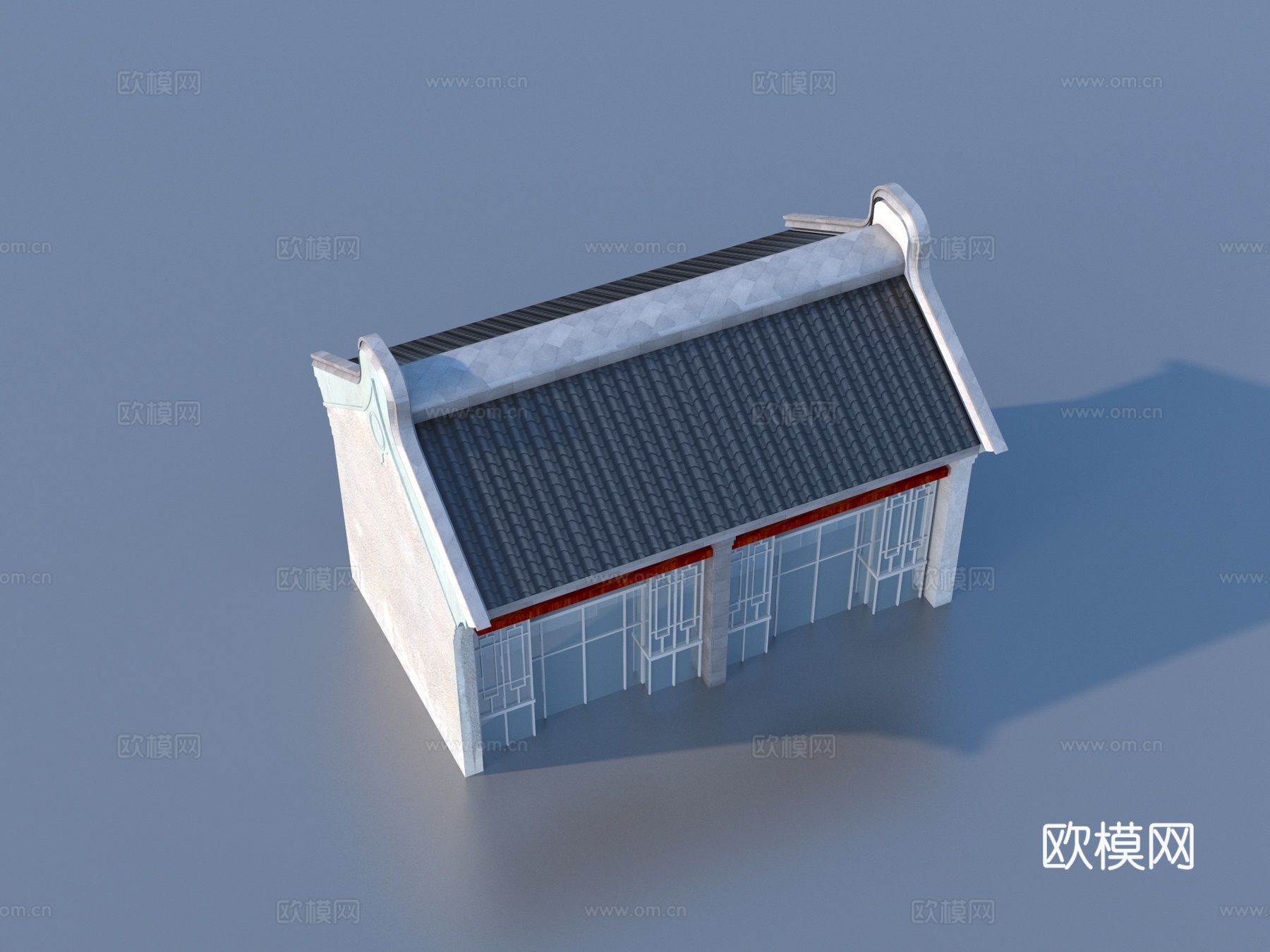 建筑 仿古建筑3d模型