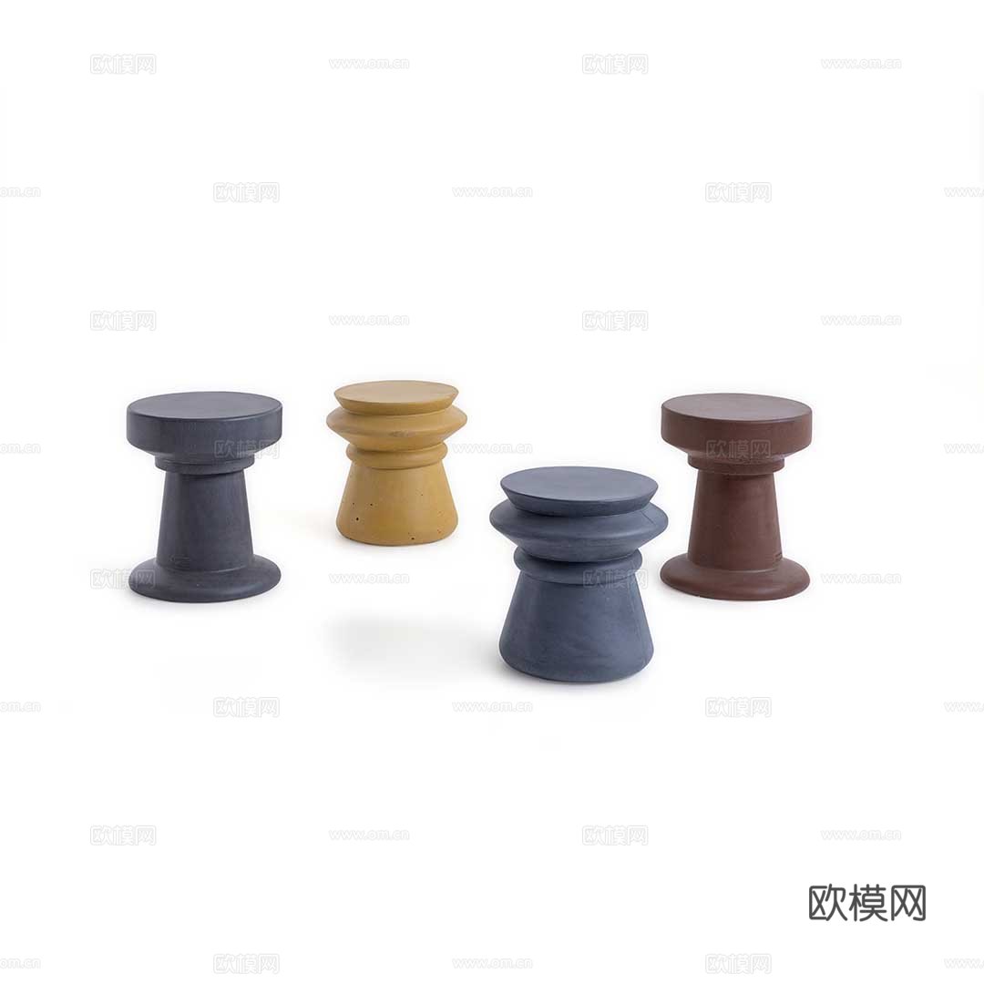 TRUSSARDI 角几3d模型下载（渲染图1）