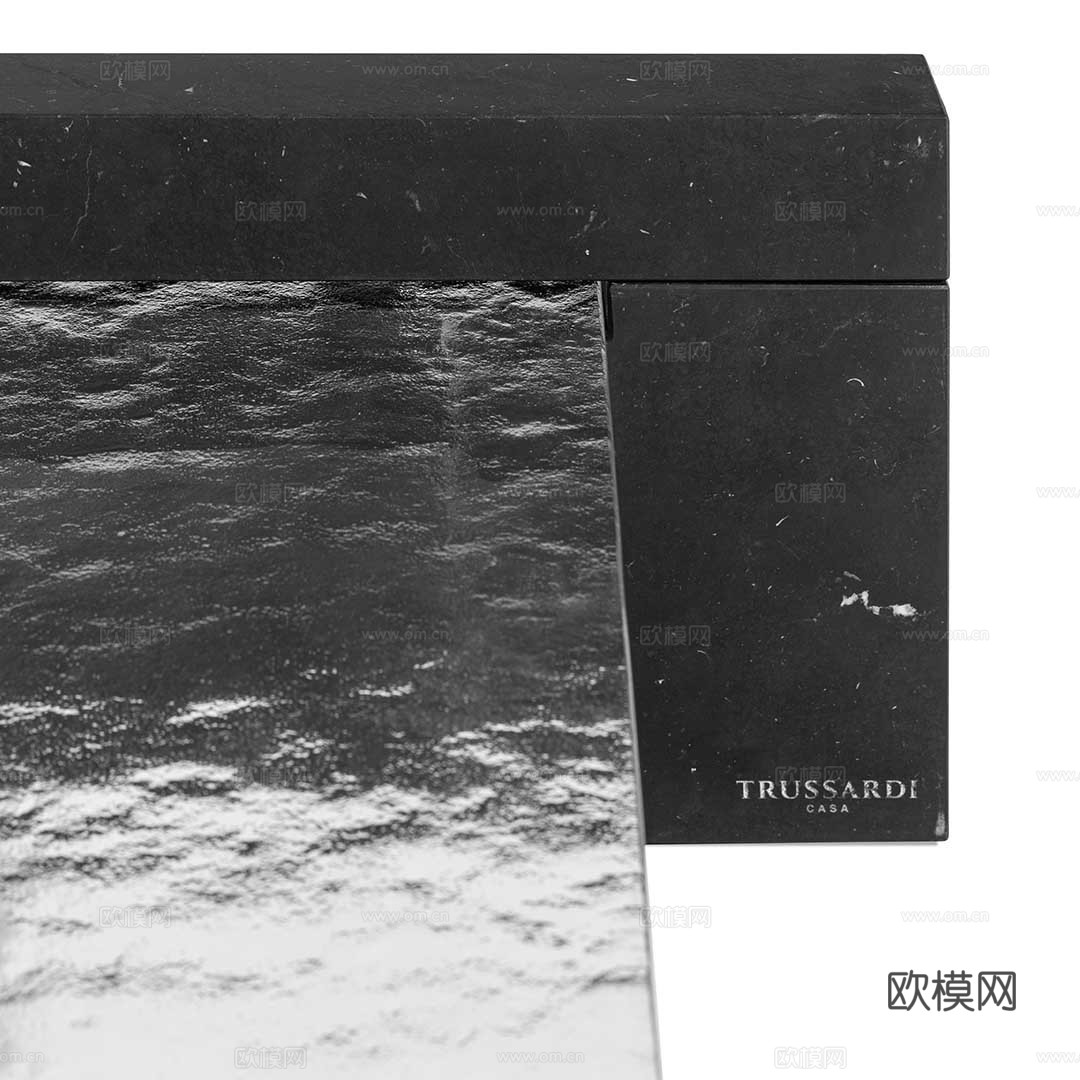 TRUSSARDI 方几 茶几3d模型下载（渲染图2）