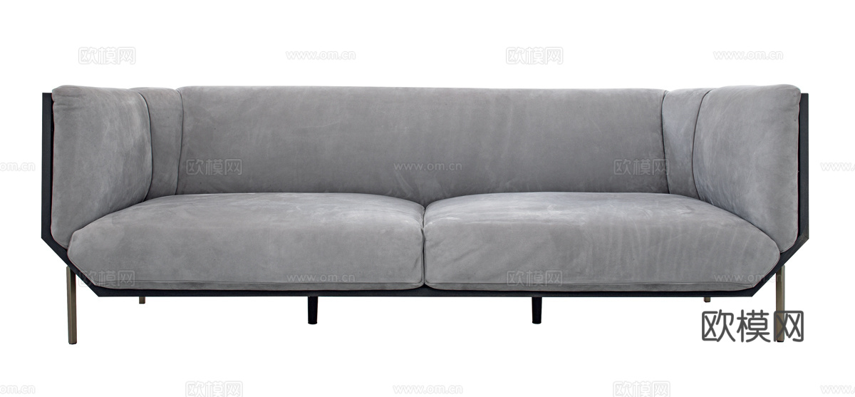 SHAKE 双人沙发3d模型下载（渲染图2）