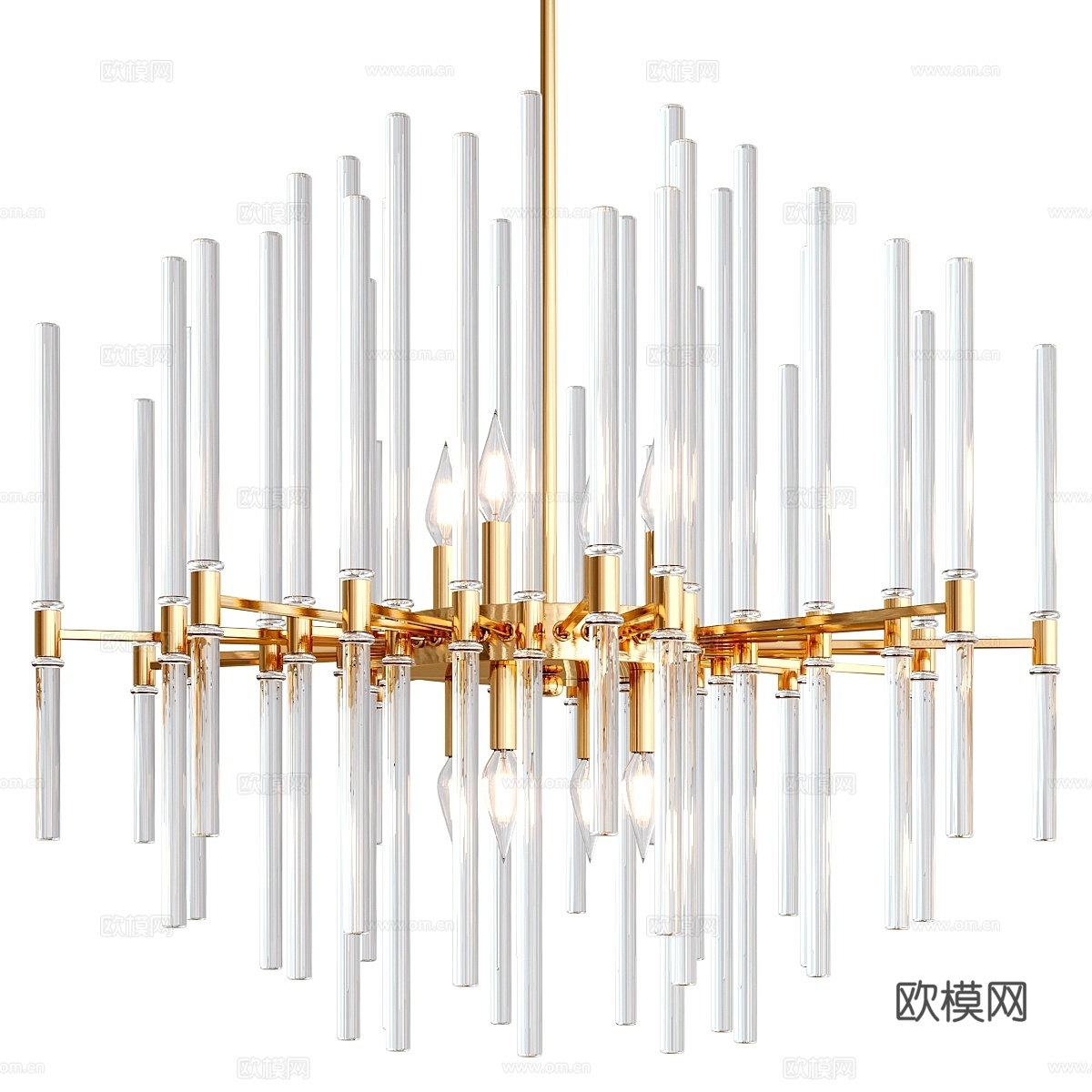 DIVINE Wide Chandelier3d模型