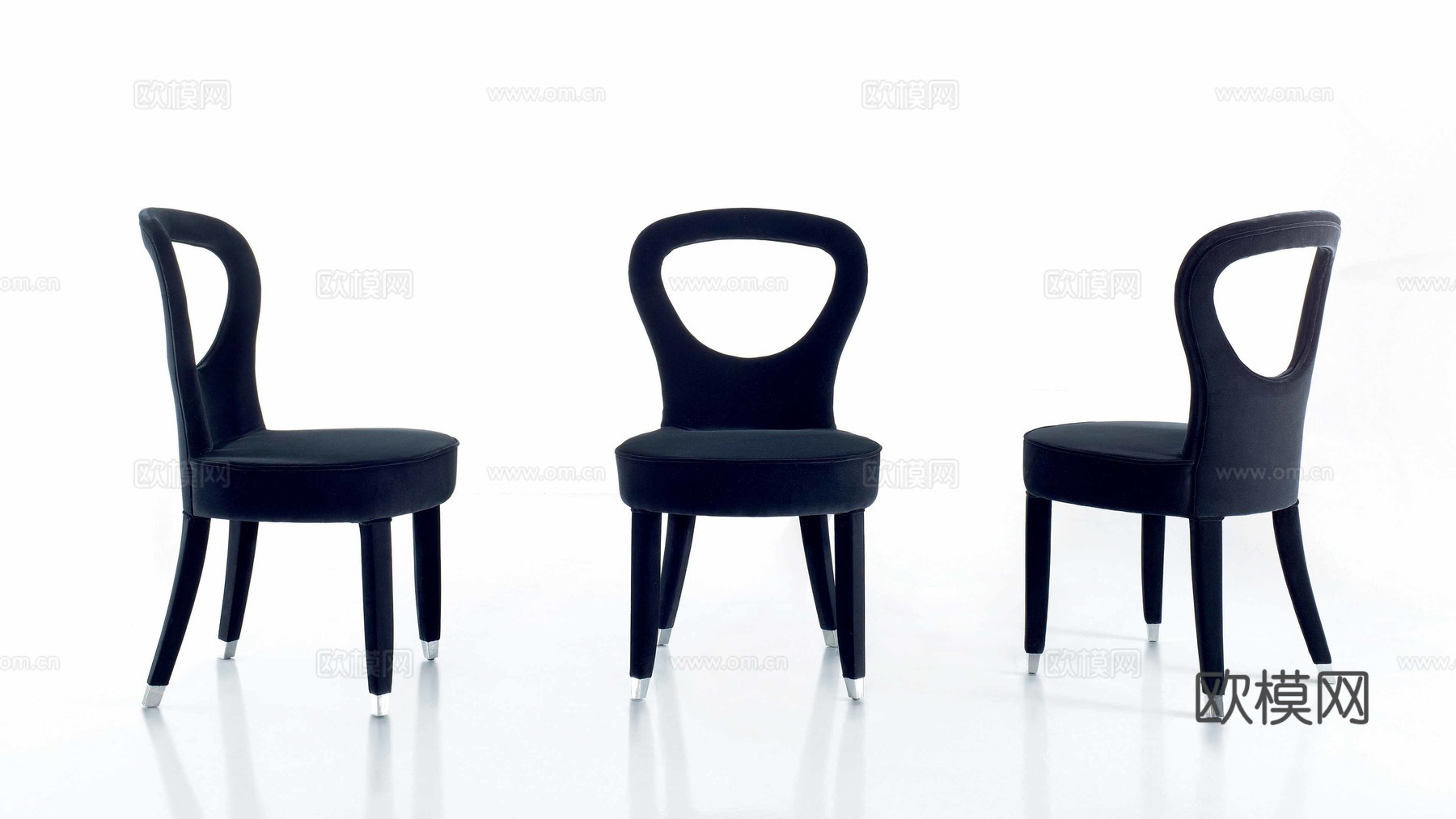 Rugiano 意式餐椅3d模型下载（渲染图2）