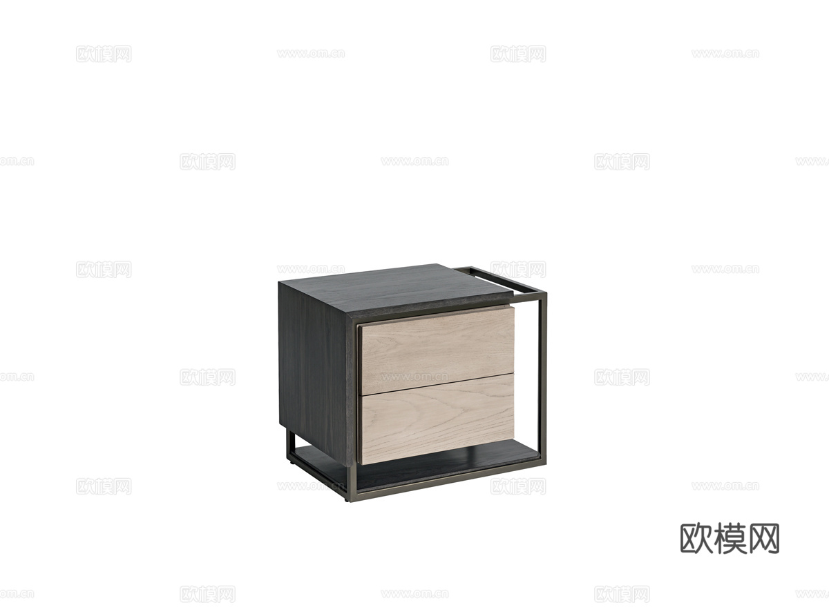 SHAKE 床头柜3d模型下载