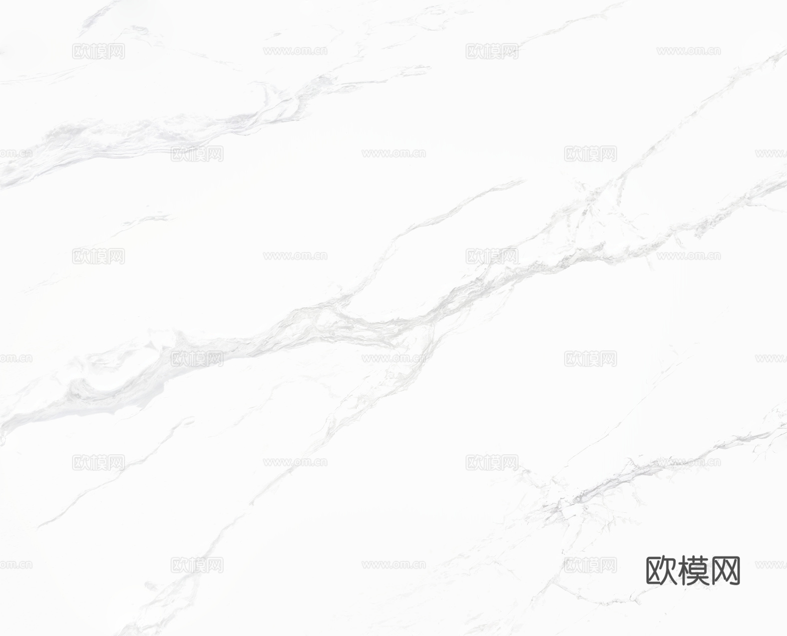 现代无缝极简鱼肚白大理石岩板