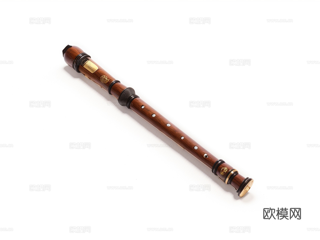长笛su模型下载（渲染图1）
