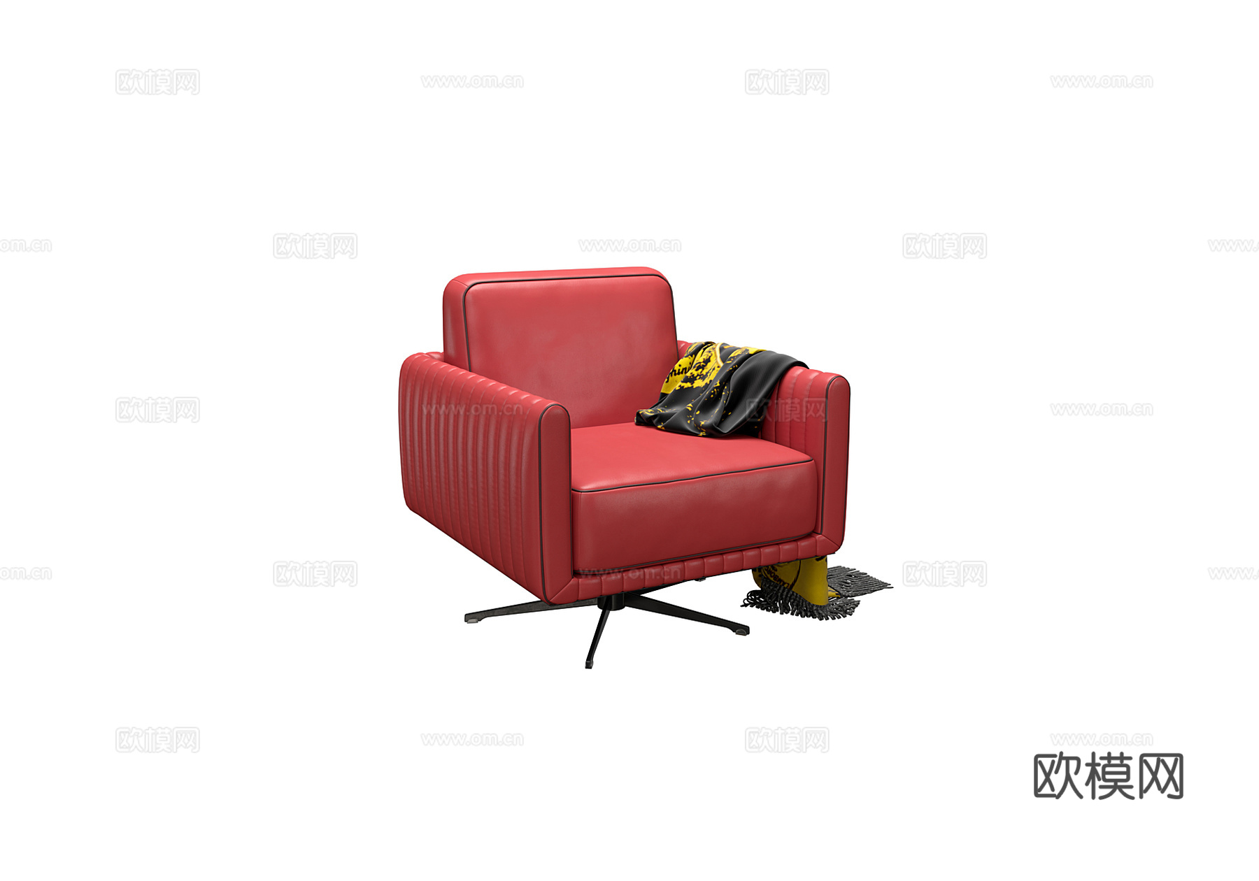TONINO LAMBORGHINI 单人沙发3d模型下载（渲染图1）