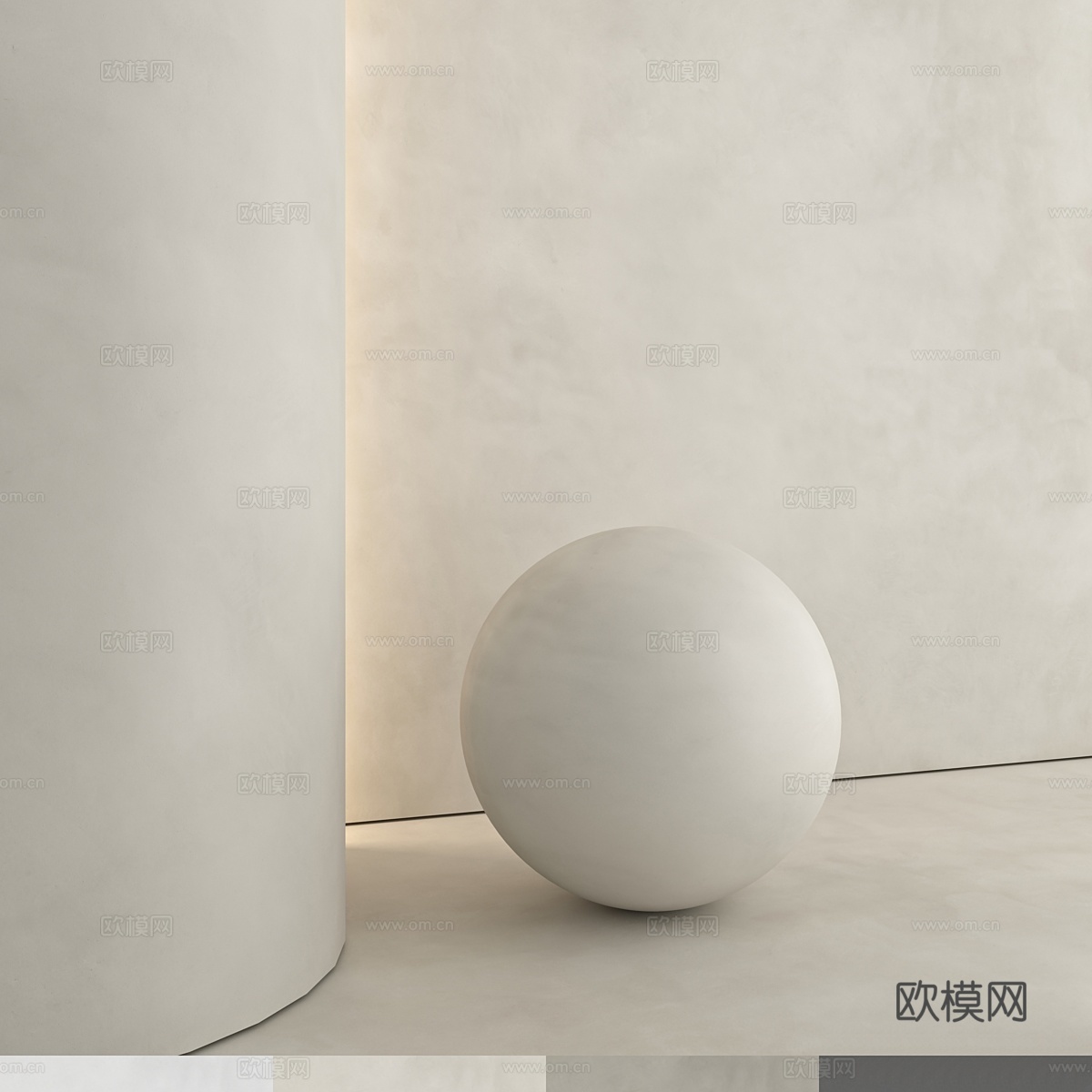 装饰性灰泥 473d模型