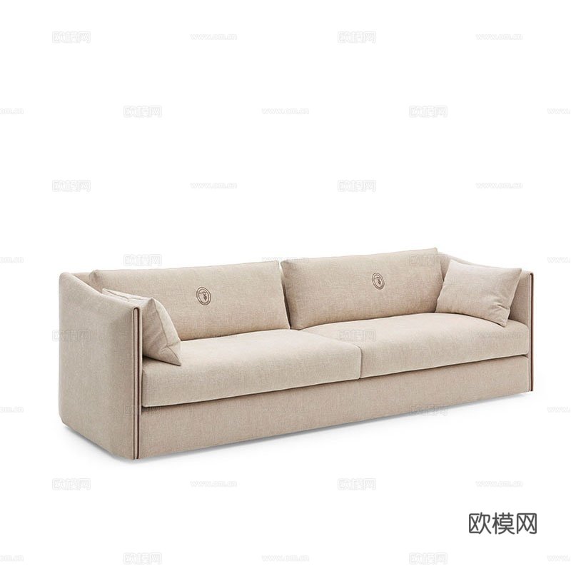 TRUSSARDI 双人沙发3d模型下载