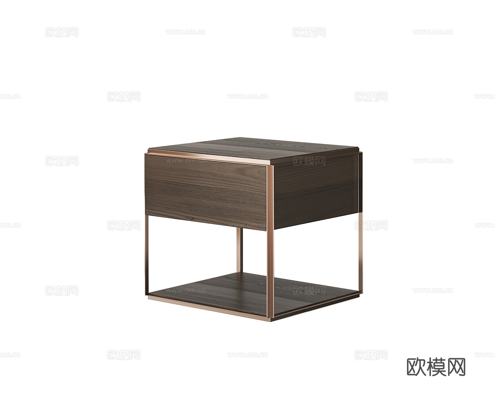 SHAKE 床头柜3d模型下载（渲染图2）