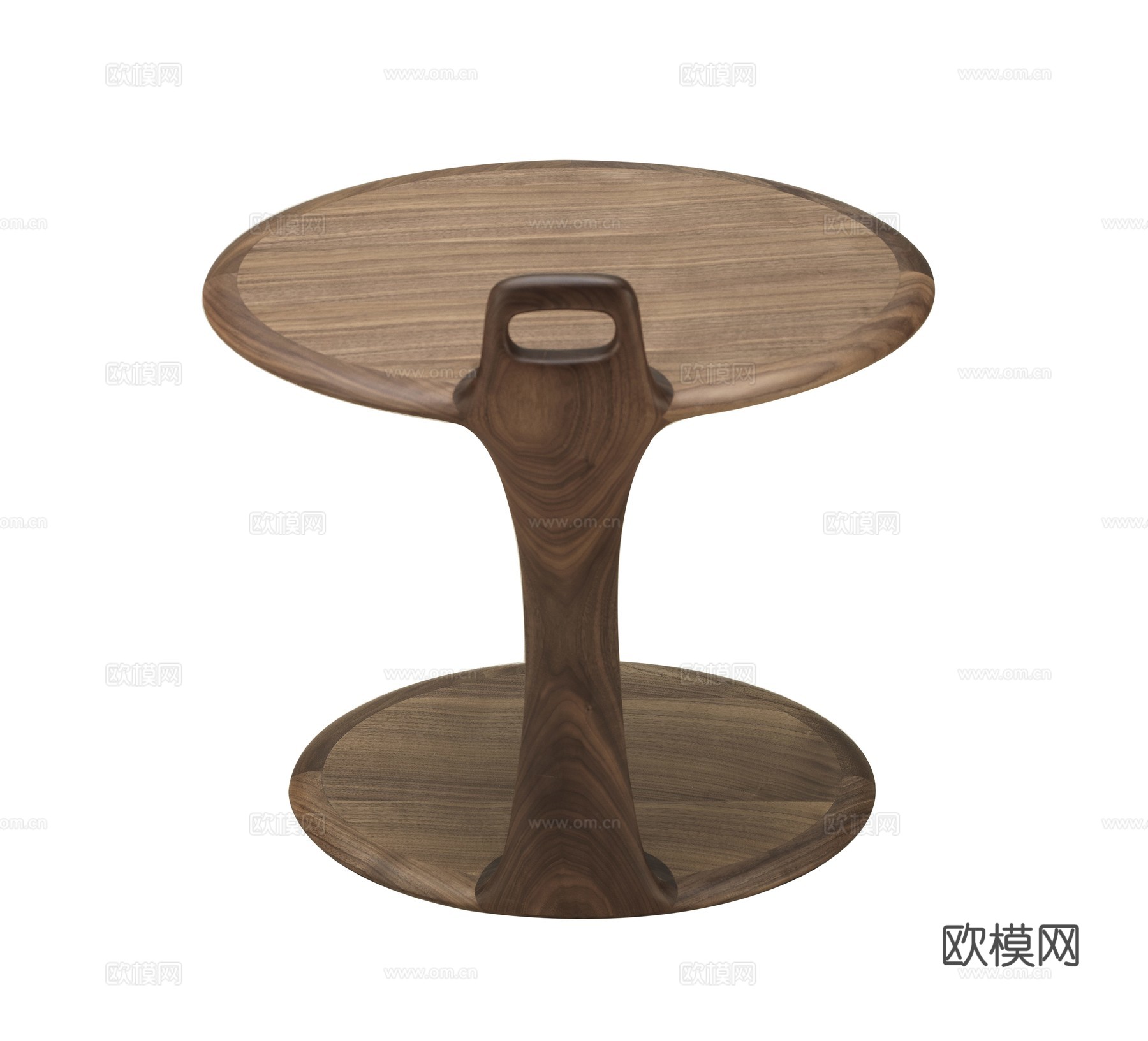 新中式茶几组合 角几3d模型
