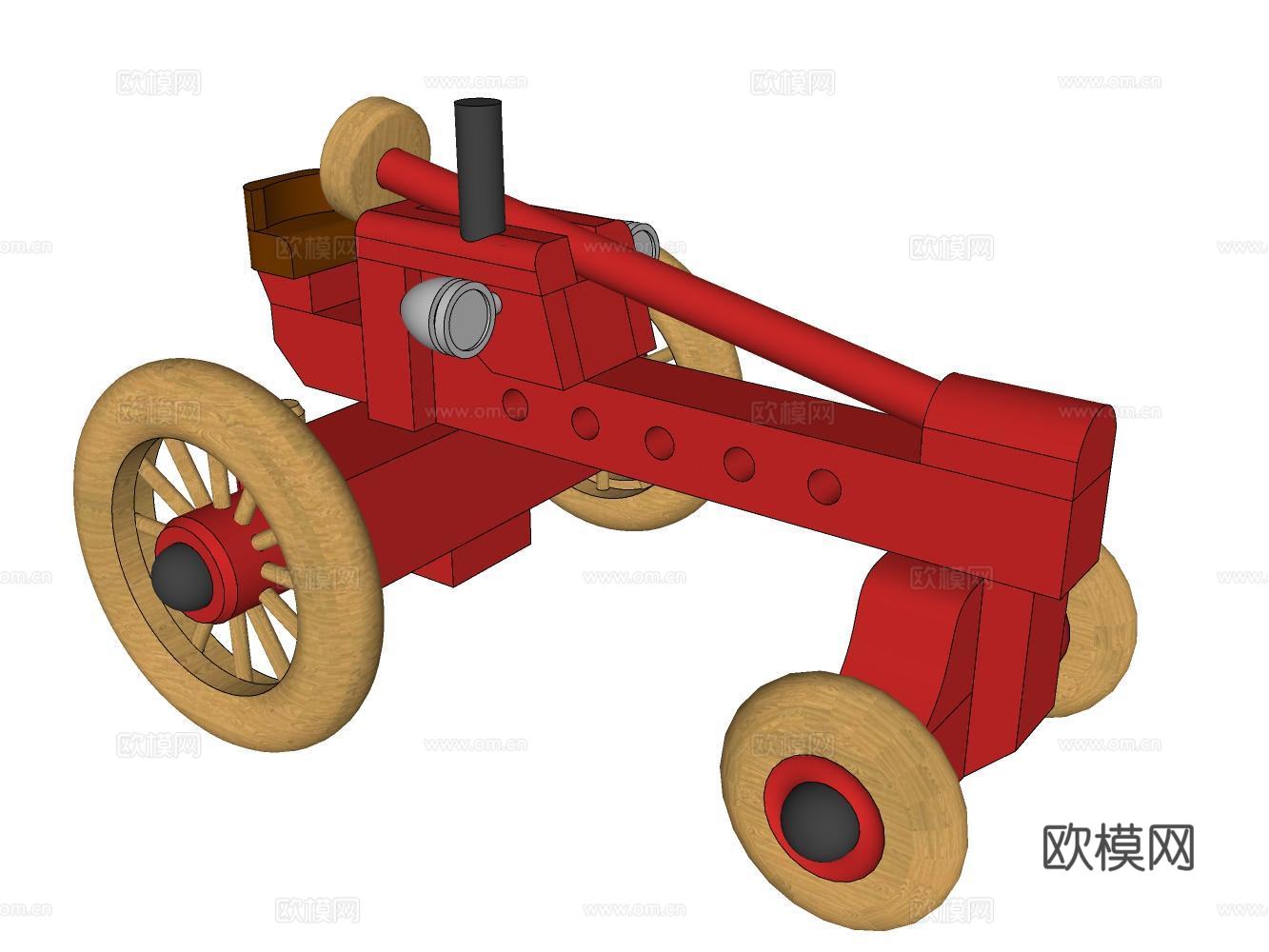玩具车su模型