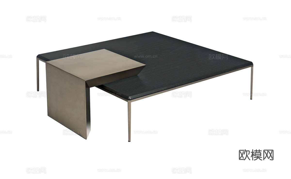 SHAKE 方茶几3d模型下载（渲染图2）